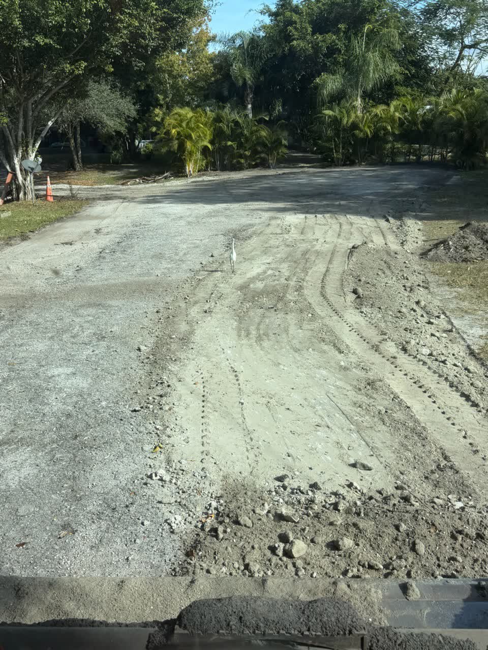 Original Asphalt paving project in Florida